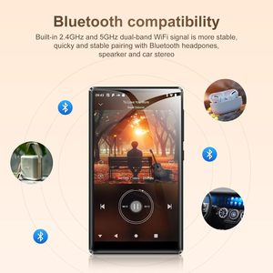 Swofy 96GB <span class=keywords><strong>5</strong></span>-inch màn hình cảm ứng <span class=keywords><strong>MP4</strong></span> Máy nghe nhạc với cho Bluetooth và wifi cho Spotify âm thanh cho Amazon âm nhạc tương thích - Product Image 3