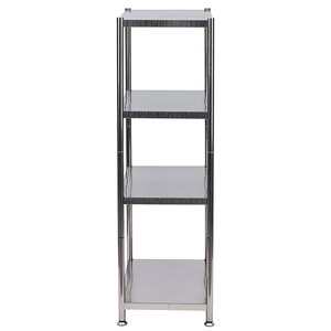 Estante de almacenamiento de acero inoxidable estantes de Metal multiusos 4 niveles organizador de metal multifuncional pequeño estante de cocina para Cocina - Product Image 3