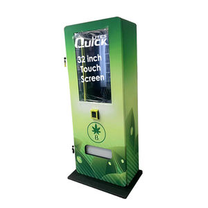 Mini máquina expendedora de pared <span class=keywords><strong>ADS</strong></span> token con logotipo personalizado de tienda de mercado de pulgas de autoservicio con verificación de edad por ID - Product Image 6