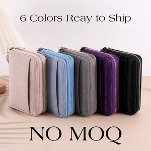 Hongbo Nouveau Best-Seller Classeur Organisateur <span class=keywords><strong>A7</strong></span> en Cuir Epi Ondulé 6 Couleurs avec Fermeture Éclair, Disponible avec Chaînes/Bracelet - Product Image 2