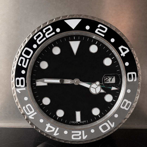 Art Deco Metall-Wanduhr, Geeignet für Zuhause und Büro Art Deco Metall-Uhr Wandkunst-Dekoration - Product Image 2