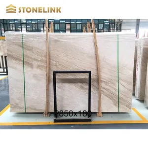Beautiful Diano Reale Yellow Marble Beige Slabs Polished for Wall and Flooring Hotel Interior Decor