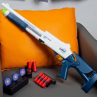 Nouveauté : Fusil de Chasse Jouet Ri Fl S686 avec Balles Souples, Éjection de Douille Réaliste, Taille de Simulation, Jeu Amusant pour Enfants et Adultes