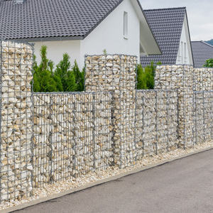 Mur de gabions de défense soudé galvanisé Bastion Mesh Gabion Stone Cage Gabion Box / <span class=keywords><strong>Basket</strong></span> / Cage Gabion Fence - Product Image 5