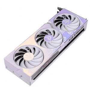 Nouvelle carte graphique de jeu pour ordinateur de bureau RTX 4060 Ultra Z OC 8 Go blanche avec ventilateur PCI et câble d'alimentation dissimulable RTX 4060 - Product Image 3