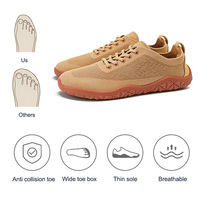 Chaussures pieds nus respirantes anti-odeurs en laine mérinos avec semelle antidérapante pour la gym et les sports nautiques
