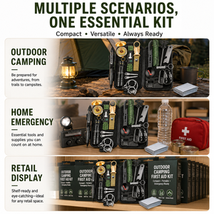 Fahrzeug-Notfall-Erste-Hilfe-Überlebensset Professionelles <span class=keywords><strong>Outdoor</strong></span>-<span class=keywords><strong>Camping</strong></span>-Notfallwerkzeugset - Product Image 2