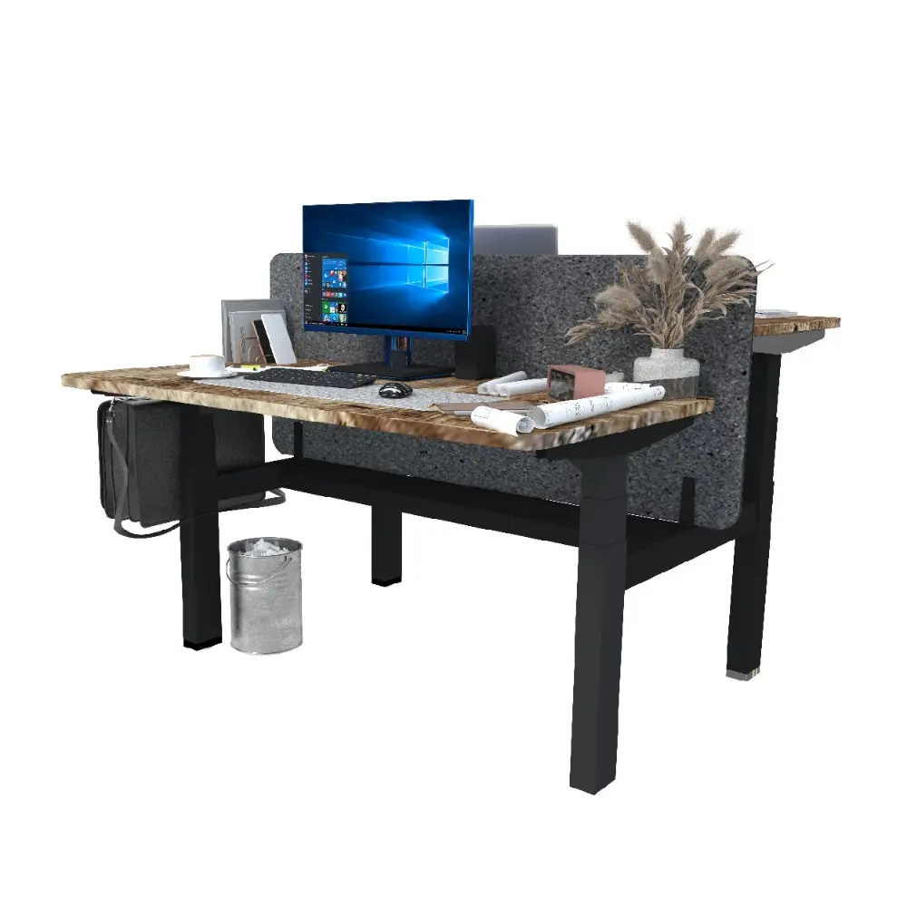 JIECANG Modern Executive Office Furniture Studio Computer Stand Up Workstation Table Desk