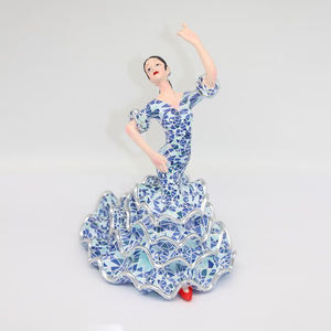 Statue de décoration d'intérieur en résine en gros d'usine, souvenir d'<span class=keywords><strong>Espagne</strong></span>, danseuse de <span class=keywords><strong>flamenco</strong></span>, sculpture - Product Image 3