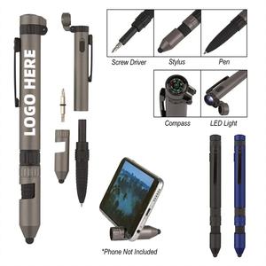 Bolígrafo Multifunción al por Mayor con Soporte para Teléfono, Lápiz Óptico y Brújula, Regalo Creativo Personalizado para Eventos <span class=keywords><strong>de</strong></span> Marketing Empresarial - Product Image 5