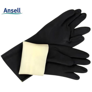 <span class=keywords><strong>Gants</strong></span> de protection chimique en <span class=keywords><strong>caoutchouc</strong></span> <span class=keywords><strong>butyle</strong></span> Ansell en gros, modèle 38001, personnalisables - Product Image 2