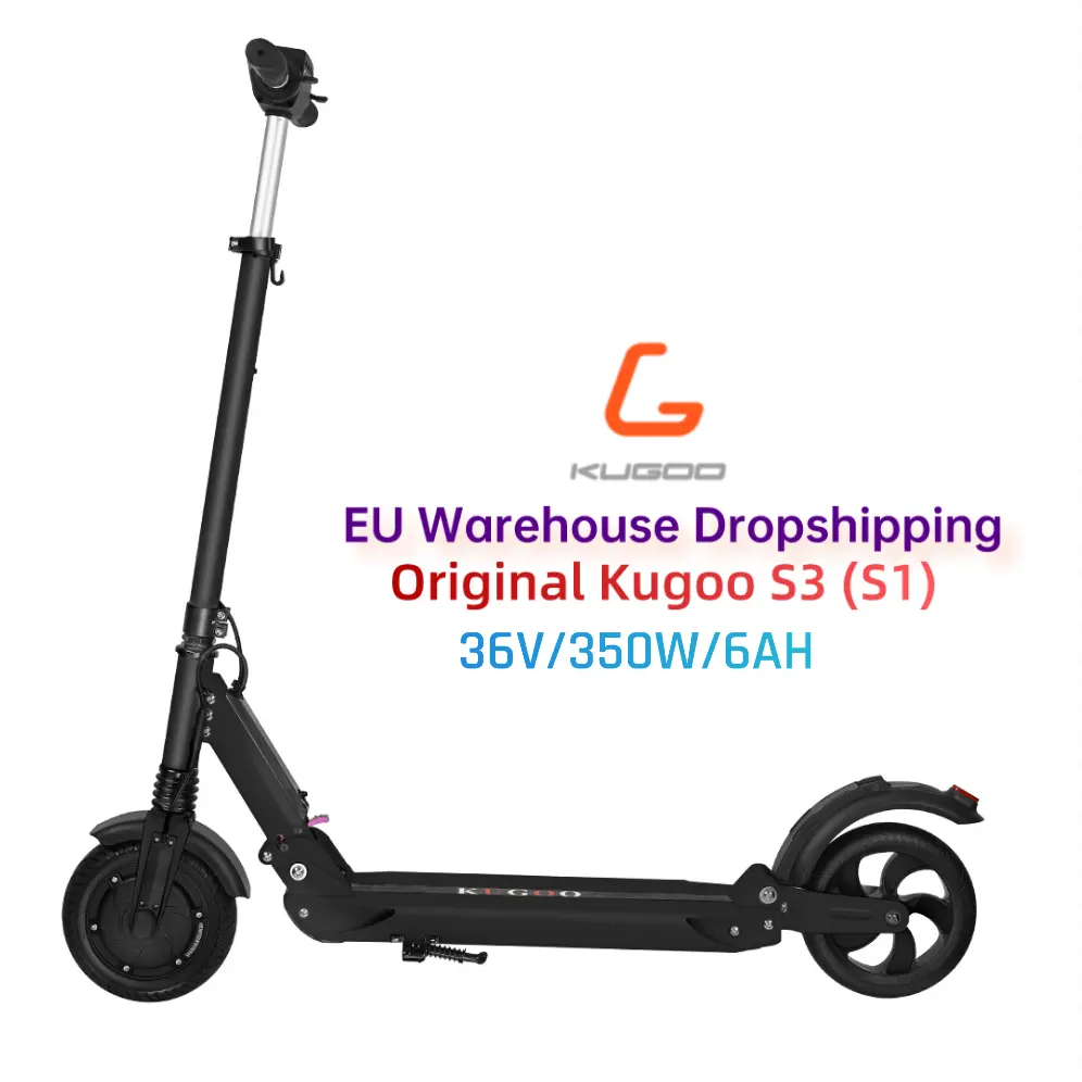 EU Warehouse 8.5inch Original Kugoo s1 s 1 Electric Scooter adults 350w 6ah