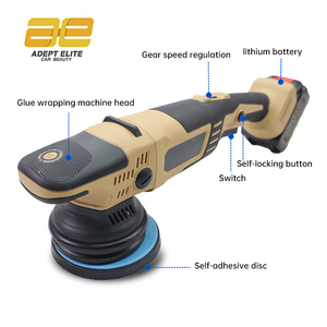 Nouvelle machine de polissage sans fil 450W <span class=keywords><strong>4Ah</strong></span> batterie au Lithium polisseuse orbitale aléatoire polisseuses de voiture puissance nominale - Product Image 4