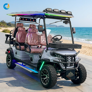 Carrito de Golf Eléctrico Personalizado 2026 de 48 Voltios con Motor de CA de 4KW, Buggy de Golf de 6 Plazas para Campos de Golf y Resorts - Product Image 1