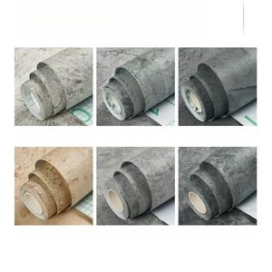 Irini 3D Ciment Industriel Mural Béton <span class=keywords><strong>Gris</strong></span> <span class=keywords><strong>Vintage</strong></span> Vinyle Autocollant Mural Auto-Adhésif PVC <span class=keywords><strong>Papier</strong></span> <span class=keywords><strong>Peint</strong></span> - Product Image 3