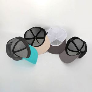 Gorra de Béisbol BSCI Meidiney Personalizada de Alta Calidad, 5 Paneles, Estructurada, Visera Plana, Logotipo Bordado, Cierre a Presión, Malla, Algodón, Unisex, para Negocios - Product Image 3