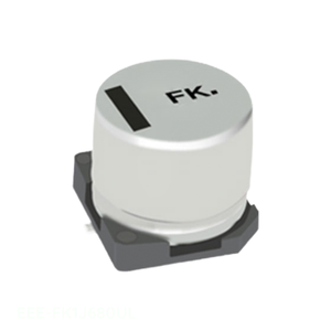 Condensateur SMD à montage en surface 68 µF 20 % 63 V, canal fabricant 68 µF EEE-FK1J680UL, en aluminium - Product Image 1