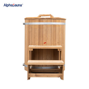 自立型バスルームオーダーメイド木製アイスバスバケット大人用プール用 - Product Image 2