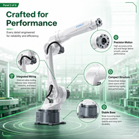 Bras robotique industriel à 6 axes MB45-1870, charge utile de 45 kg, portée de 1870 mm, robot de manutention automatique pour le chargement et le déchargement