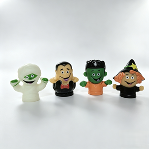 Guantes de Goma con Marionetas de Dedos para Niños de 5 a 7 Años, Serie Halloween, Juguete Interactivo para Padres e Hijos - Product Image 1