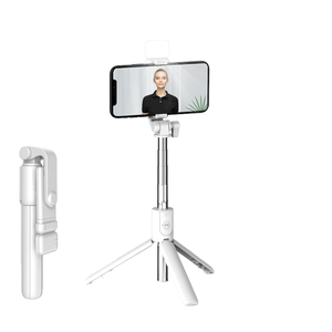 2023 трендовый беспроводной Bluetooth-пульт дистанционного управления Bluetooth селфи-палка со штативом со встроенным удлинителем - Product Image 1