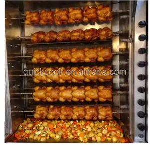 Asador de Pollos Eléctrico/a Gas de Alta Capacidad, Máquina Asadora de Pollos, <span class=keywords><strong>Horno</strong></span> Asador de Pollos - Product Image 1