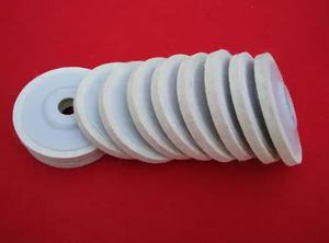 Disque de polissage en feutre de laine pour meuleuse d'angle 125 mm, pour le polissage du métal et du verre - Product Image 2