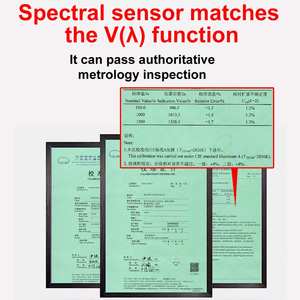 LS330 Plant Lighting Spectral <b>Meter</b> Measures PPFD Blue Red <b>Light</b> YPFD Chlorophyll for Greenhouse Farming Research - Product Image 3