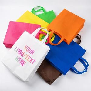 Reusable Non Woven Tote Bag with Shoulder Handle Recyclable Eco-Friendly Shopping Bag for Grocery Retail Pillow Use Custom Logo - Product Image 2