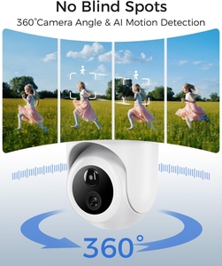 Sistema de Cámara de Seguridad PTZ Solar 4K con Seguimiento por IA, Audio Bidireccional, IP66 Impermeable, Almacenamiento en la Nube, Seguridad para el Hogar en Exteriores - Product Image 5