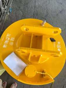 खुदाई करने वालों के लिए मोटर के साथ नया 500 किलोग्राम स्क्रैप आयरन इलेक्ट्रोग्नेट लिफ्टर 800 किलोग्राम इलेक्ट्रिक होस्ट - Product Image 2