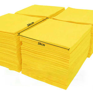 ビスコース布ビスコースラグ超吸収性イエロー38*38cm不織布ドイツ用クリーニングワイプ再利用可能キッチンタオル用 - Product Image 2
