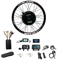 Moteur de moyeu arrière MTX 26"/27.5"/29" MXUS Turbo 3K-Turbo 72V3000W avec dropout 135-142mm pour vélo électrique