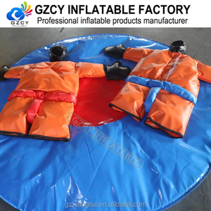 Combinaisons de lutte <span class=keywords><strong>sumo</strong></span> gonflables populaires en mousse PVC pour enfants et adultes, faciles à installer, taille et capacité personnalisables - Product Image 2