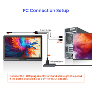 Tavoletta Grafica Digitale DigiDraw con Penna, Monitor Touch Screen Premium per Progetti di Animazione e Design - Product Image 3