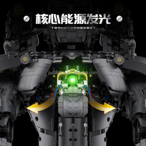 <span class=keywords><strong>New</strong></span> guly 80501 GORILLA Máy Robot Mô hình Kit 4160pcs khối xây dựng gạch moc Robot Câu Đố sáng tạo khối đồ chơi trẻ em Quà tặng - Product Image 4