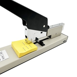 <span class=keywords><strong>Agrafeuse</strong></span> de bureau manuelle à bras long, robuste, en métal, pour 100 pages, facile à utiliser, pour documents imprimés, format 23x13 - Product Image 5