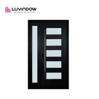 Puerta Pivotante de Aluminio para Piso, Interior Residencial, Texas, con Función de Cierre Automático