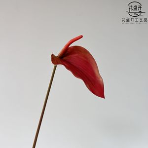 Artificial <b>Flower</b> <b>Single</b> Branch High Simulation Green For Wedding Outdoor Photography Home Decor - Product Image 5