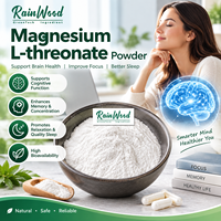 Poudre de L-Thréonate de Magnésium Rainwood – Ingrédient de Magnésium Premium pour Capsules, Comprimés et Formulations Nutritionnelles
