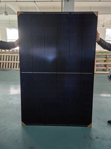 แผงโซลาร์เซลล์แบบ N-Type กำลังไฟ 500W 550W 600W 660W ประสิทธิภาพสูง 23% กระจกสองชั้น สีดำทั้งหมด - Product Image 3