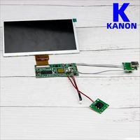 Carte de module vidéo à écran LCD haute résolution sur mesure 4.3/5/7/8/10.1/13.3 pouces Micro lecteur Audio Brochure électronique