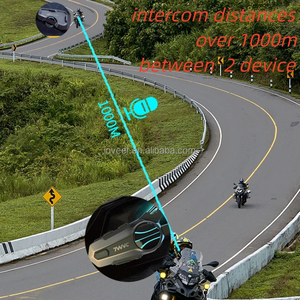 Inveer <span class=keywords><strong>1000m</strong></span> Duplex xe máy liên lạc trong tai nghe <span class=keywords><strong>bluetooth</strong></span> cho mũ bảo hiểm phụ kiện x1pro Mũ bảo hiểm tai nghe cascos Para Moto - Product Image 2