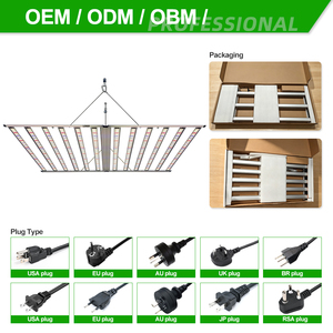 Lámpara <span class=keywords><strong>LED</strong></span> de <span class=keywords><strong>Cultivo</strong></span> de Espectro Completo de 800W 1200W con Clasificación IP65 a Prueba de Agua <span class=keywords><strong>para</strong></span> Plantas Medicinales de Interior, Siembra, Crecimiento y Floración - Product Image 5