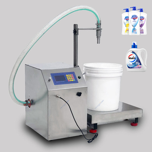 Machine de remplissage de liquides à haute précision pour l'industrie agroalimentaire, petite machine de remplissage et de pesage pour bouteilles et fûts - Product Image 6