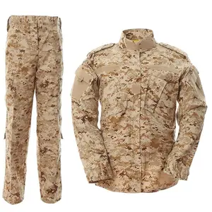 ÉCHANTILLON GRATUIT Uniforme d'entraînement camouflage pour hommes du désert Équipement de chasse