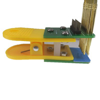Soporte de prueba con espaciado de 2.54mm y 1.27mm, pinza para PCB, accesorio de sujeción, sonda, pin Pogo, para programación y grabación 3P-10P