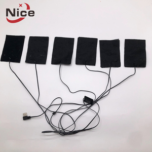 Cloth Heated Vest,5v 7.4v Carbon Fiber Cloth Heating <strong>Pad</strong> - Product Image 6