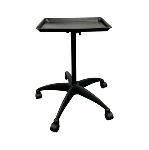 Salon <b>Trolley</b> Auxiliary Cart <b>Trolley</b> Spa Furniture Hairdressing Tattoo Cart Adjust Black Metal Hair Salon <b>Trolley</b> Cart - Product Image 5