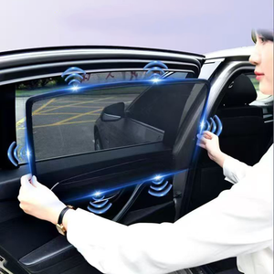 Parasol de ventana de coche magnético con aislamiento térmico/UV de alta calidad, parasol de viaje de ajuste perfecto para <span class=keywords><strong>Hyundai</strong></span> <span class=keywords><strong>Grand</strong></span> <span class=keywords><strong>I10</strong></span> 2015 - Product Image 3